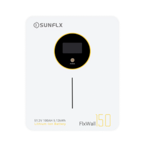 SunFLX FixWall 15.36kWh Lithium Battery