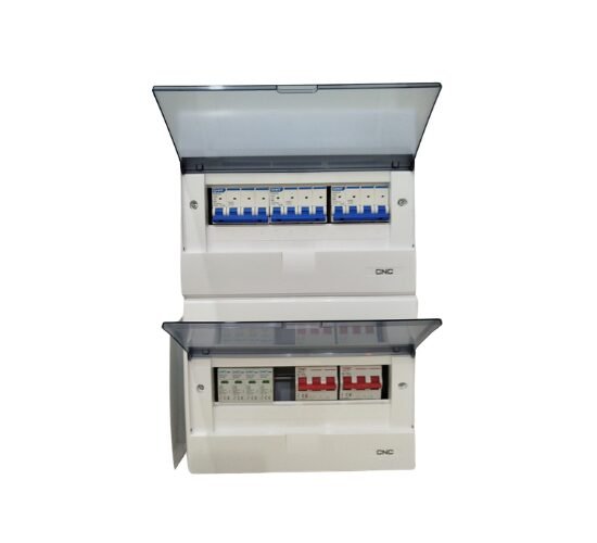 Three Phase Hybrid D.B Box with Breakers