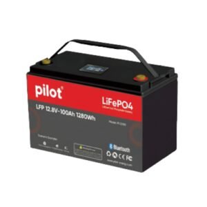 Pilot LFP 1.28kWh 12.8V 100Ah Lithium Battery