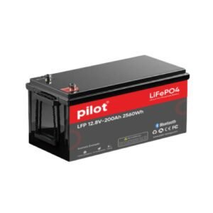 Pilot LFP 2.56kWh 12.8V 200Ah Lithium Battery