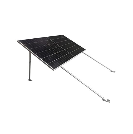 GI L2 Solar Panel Mounting Structure – Adjustable Tilt