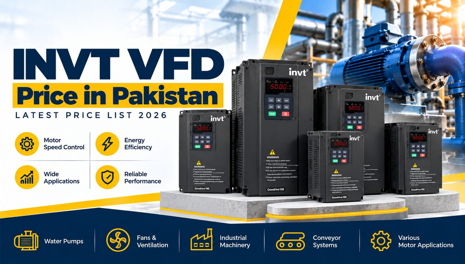 INVT VFD Price in Pakistan