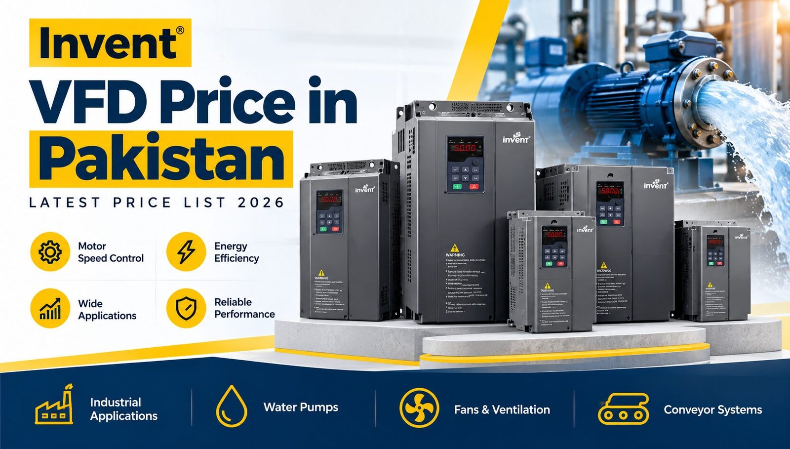 Invent VFD Price in Pakistan