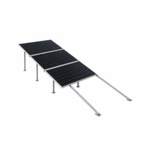 GI L4 Solar Panel Mounting Structure – Adjustable Tilt